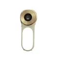 Back Camera Lens With Button Frame For LG V10 (Gold / White)