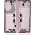 Inner OLED Assembly With Frame For Samsung Galaxy Z Fold 2 5G (US & International) (Service Pack) (Mystic Bronze With Gold Hinge)