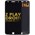 OLED Assembly Without Frame For Motorola Moto Z Play Droid (XT1635 / 2016) (Refurbished) (Black)