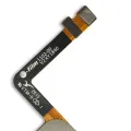 Home Button With Fingerprint Sensor Flex Cable For Motorola Moto G7 (XT1962 / 2019) (Genuine OEM) (Clear White)