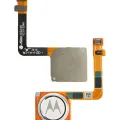 Home Button With Fingerprint Sensor Flex Cable For Motorola Moto G7 (XT1962 / 2019) (Genuine OEM) (Clear White)