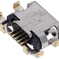 Charging Port Assembly For Motorola Moto G6 Play (XT1922 / 2018) (Genuine OEM) (Soldering Required)