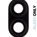 Back Camera Lens (Glass Only) For Motorola Moto E (XT2052 / 2020) (Genuine OEM) (Black)