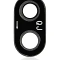 Back Camera Lens (Glass Only) For Motorola Moto E (XT2052 / 2020) (Genuine OEM) (Black)