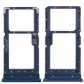 Sim Card Tray For Motorola Moto G Play (XT2093 / 2021) (Genuine OEM) (Misty Blue)