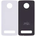 Back cover Glass For Motorola Moto Z4 (XT1980-3 / XT1980-4 / 2019) (Genuine OEM) (White)