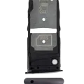 Single Sim Card Tray For Motorola Moto Z4 (XT1980 / 2019) (Black)