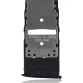 Single Sim Card Tray For Motorola Moto Z4 (XT1980 / 2019) (Black)