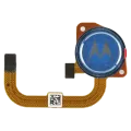 Fingerprint Reader With Flex Cable For Motorola Moto G Play (XT2093 / 2021) (Genuine OEM) (Misty Blue)