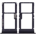 Single Sim Card Tray For Motorola Moto G8 Power / Moto G Power (XT2041 / 2020) (Genuine OEM) (Smoke Black)
