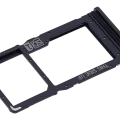 Single Sim Card Tray For Motorola Moto G8 Power / Moto G Power (XT2041 / 2020) (Genuine OEM) (Smoke Black)