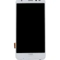 OLED Assembly With Frame And Fingerprint Scanner For Motorola Moto Z2 Force (XT1789 / 2017) (Genuine OEM) (White)
