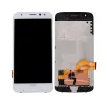 OLED Assembly With Frame And Fingerprint Scanner For Motorola Moto Z2 Force (XT1789 / 2017) (Genuine OEM) (White)