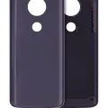Back cover Glass For Motorola Moto E5 Plus (XT1924 / 2018) (Genuine OEM) (Gray)