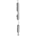 Hard Buttons (Power / Volume) For Motorola Moto G5 (XT1670 / 2017) (Silver)