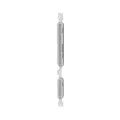 Hard Buttons (Power / Volume) For Motorola Moto G5 (XT1670 / 2017) (Silver)