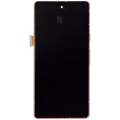 OLED Assembly With Frame (With Fingerprint Sensor) For Google Pixel 7a 5G (Refurbished) (Coral)