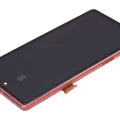 OLED Assembly With Frame (With Fingerprint Sensor) For Google Pixel 7a 5G (Refurbished) (Coral)