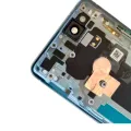 Back Housing W/ Small Components Pre-Installed For Google Pixel 2 (Used OEM Pull: Grade A) (Blue)