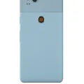 Back Housing W/ Small Components Pre-Installed For Google Pixel 2 (Used OEM Pull: Grade A) (Blue)