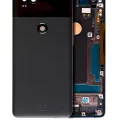 Back Housing W/ Small Components Pre-Installed For Google Pixel 2 (Used OEM Pull: Grade A) (Black)