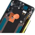 Back Housing W/ Small Components Pre-Installed For Google Pixel 2 (Used OEM Pull: Grade A) (Black)