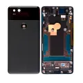 Back Housing W/ Small Components Pre-Installed For Google Pixel 2 (Used OEM Pull: Grade A) (Black)