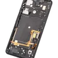 OLED Assembly With Frame For Google Pixel 3 XL (Refurbished) (Just Black)