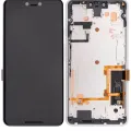 OLED Assembly With Frame For Google Pixel 3 XL (Refurbished) (Clearly White)