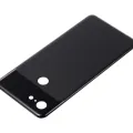 Back cover Glass For Google Pixel 3 (Just Black)