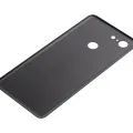 Back cover Glass For Google Pixel 3 (Just Black)