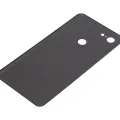 Back cover Glass For Google Pixel 3 XL (Just Black)
