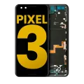 OLED Assembly With Frame For Google Pixel 3 (Refurbished) (Just Black)
