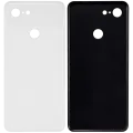 Back cover Glass For Google Pixel 3 (Clearly White)