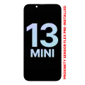 Дисплейний модуль OLED з попередньо встановленим датчиком наближення для iPhone 13 Mini (Service Pack)