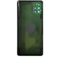 Back Cover Glass With Camera Lens For Samsung Galaxy A71 5G (A716U / 2020) (Service Pack) (Prism Cube Black)