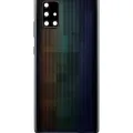 Back Cover Glass With Camera Lens For Samsung Galaxy A71 5G (A716U / 2020) (Service Pack) (Prism Cube Black)