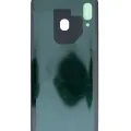 Back Cover Glass With Camera Lens For Samsung Galaxy A20 (A205 / 2019) (Service Pack) (Black)