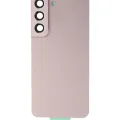 Back Cover Glass With Camera Lens For Samsung Galaxy S22 5G (Service Pack) (Pink Gold)