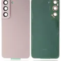 Back Cover Glass With Camera Lens For Samsung Galaxy S22 5G (Service Pack) (Pink Gold)