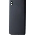 Back Cover Glass With Camera Lens For Samsung Galaxy A10E (A102 / 2019) (Service Pack) (Black)