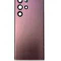 Задня кришка зі склом камери для Samsung Galaxy S22 Ultra (Service Pack) (Burgundy)