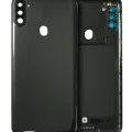 Back Cover Glass With Camera Lens For Samsung Galaxy A11 (A115 / 2020) (US Version) (Service Pack) (Black)