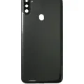 Back Cover Glass With Camera Lens For Samsung Galaxy A11 (A115 / 2020) (US Version) (Service Pack) (Black)