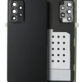 Back Cover Glass With Camera Lens For Samsung Galaxy A52 5G (A526 / 2021) (Service Pack) (Awesome Black)
