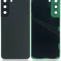 Back Cover Glass With Camera Lens For Samsung Galaxy S22 Plus (Service Pack) (Phantom Black)