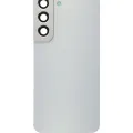 Back Cover Glass With Camera Lens For Samsung Galaxy S22 Plus (Service Pack) (White)