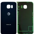 Back Cover Glass For Samsung Galaxy S6 ( AT&T Logo) (Used OEM Pull: Grade A) (Black Sapphire)