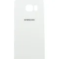Back Cover Glass For Samsung Galaxy S6 ( AT&T Logo) (Used OEM Pull: Grade A) (White Pearl)