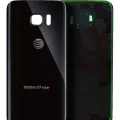 Back Cover Glass For Samsung Galaxy S7 Edge (Used OEM Pull: Grade A) (Black Onyx)